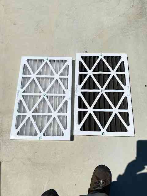 Dirty vs Clean Filter