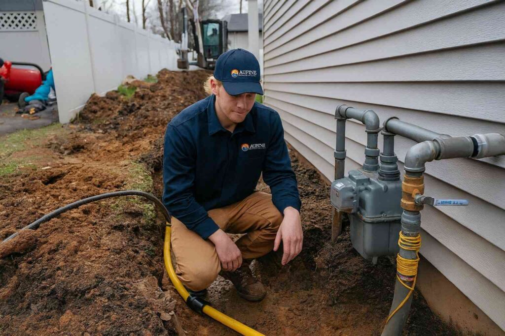 Installing a Gasline