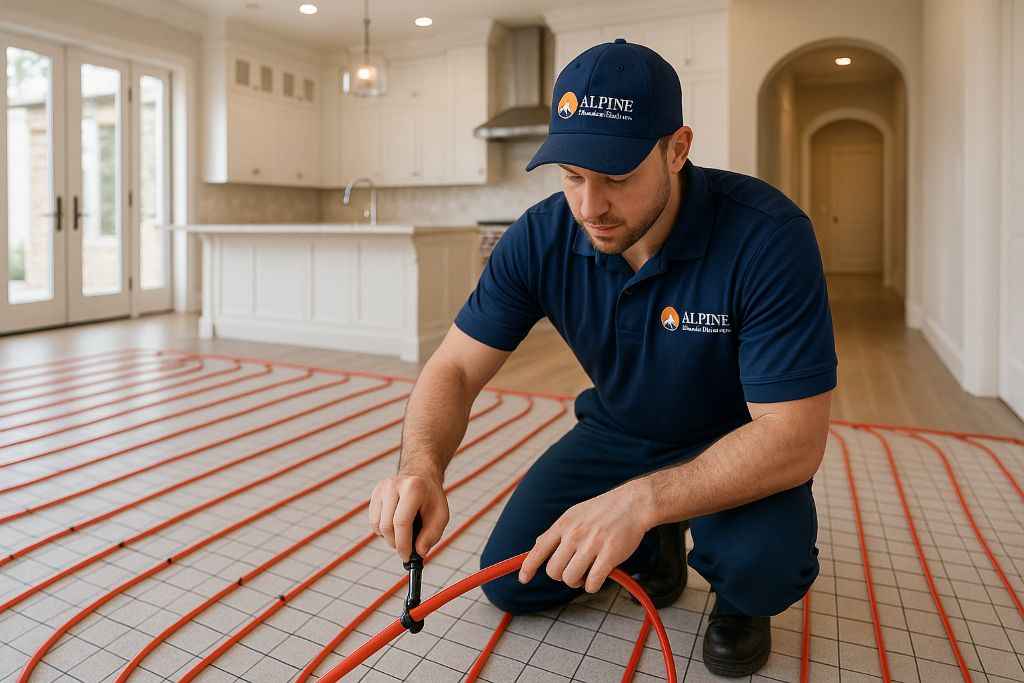 Radiant Heating Flooring Installation