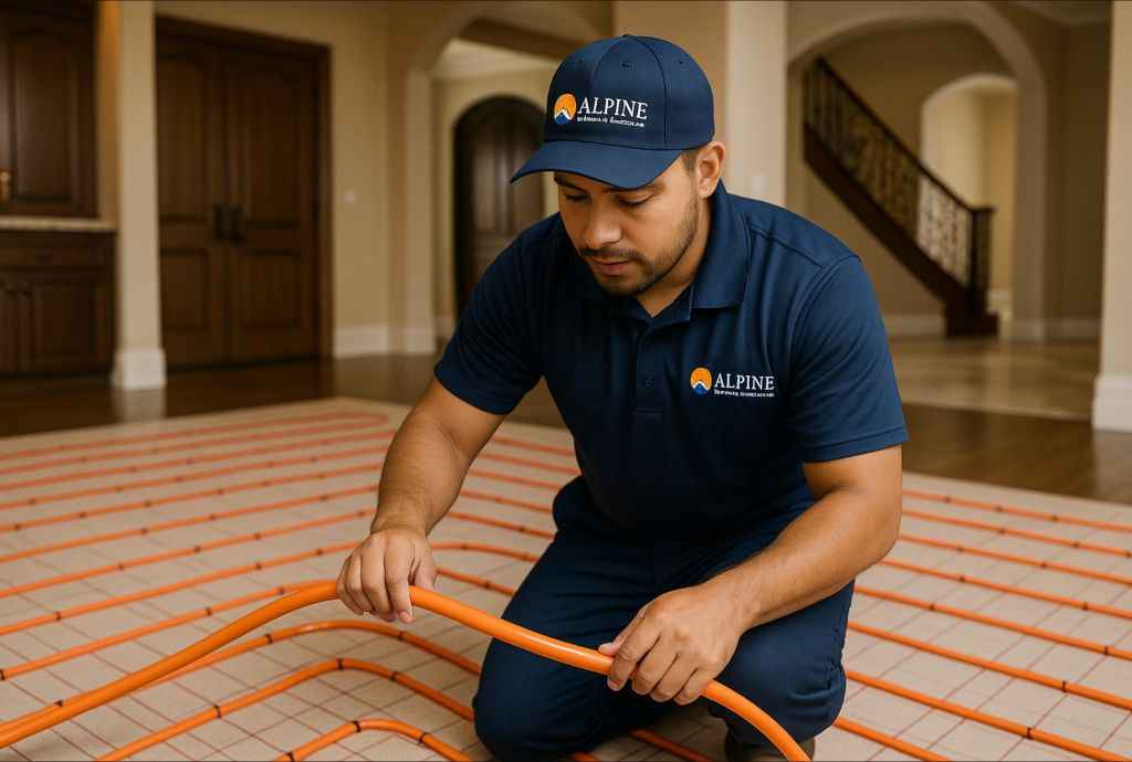 Radiant Heating Installation